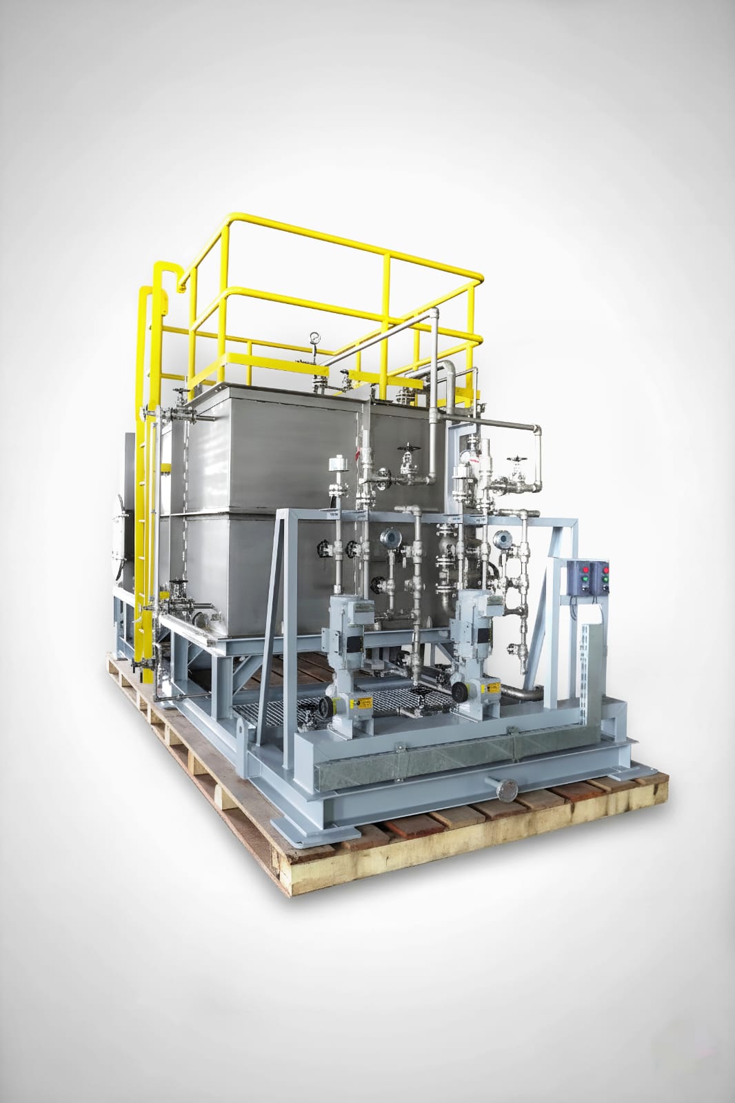 Reverse Emulsion Breaker Package On & Off Plot for MINAS CEOR Stage-1 Development Project photo